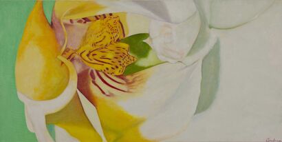 Orchydia 7 - a Paint Artowrk by Andrea Harrison